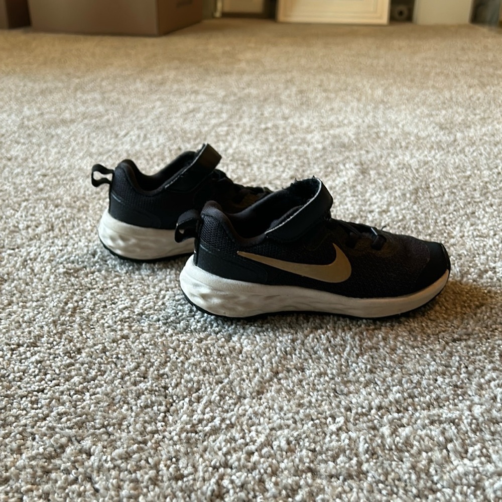Nike Free Run Black Kids Sneakers